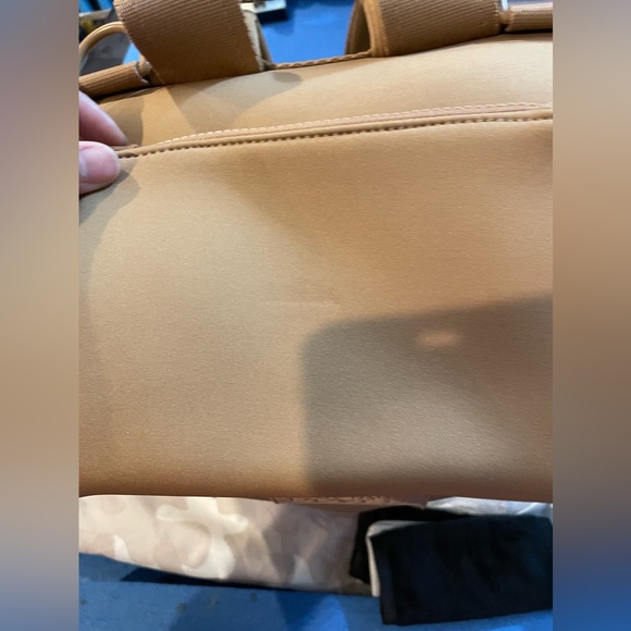 Dagne Dover Indi Diaper Backpack Medium in Camel - Picture 11 of 16